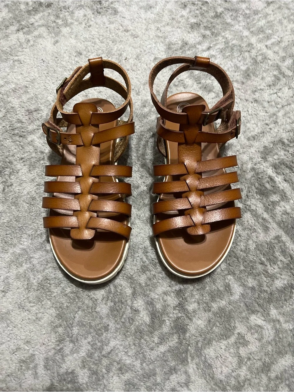 2 pairs of girls sandals. Size 11